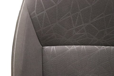 Sedadlo vodiča mechanické čierne + vzor 5E0881405FTSKM