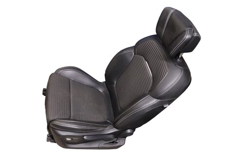 Sedadlo vodiča mechanickej/elektrickej kože/látka čiernej 873706235R