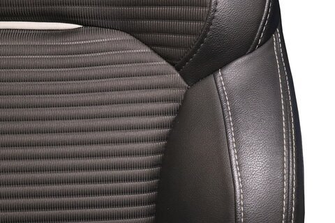 Sedadlo vodiča mechanickej/elektrickej kože/látka čiernej 873706235R