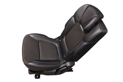 Sedadlo zadnej ľavej kože/látka čiernej 883705152R