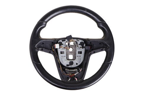 Volant multifunkčný čierny vyhrievaný kožený 13351025