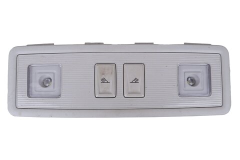 Stropné vnútorné LED svetlo zadné (perleť. šedá/tmavo šedá) 654947290AEKW