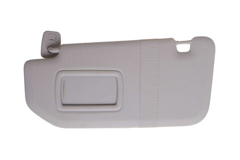 Slnečná clona s osvetleným zrkadlom ľavá, svetlo šedá 964016441R