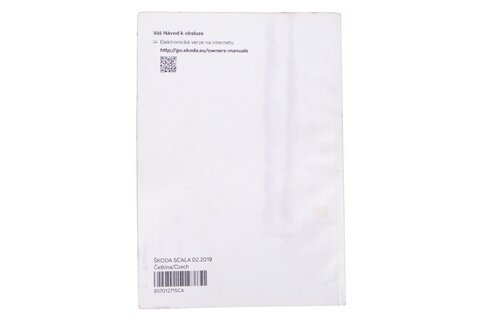 Návod na obsluhu- ŠKODA SCALA 657012715CA