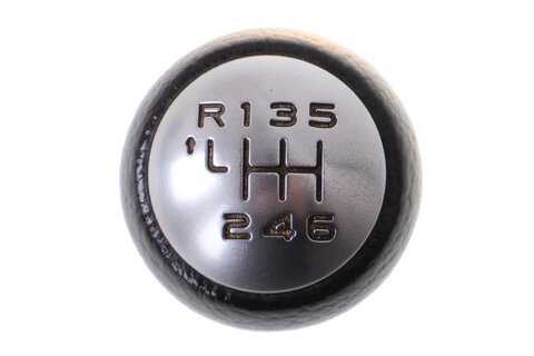 Hlavica radiacej páky čierna koža 2403AG