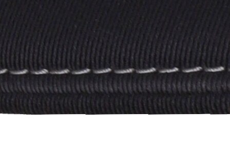 Opierka hlavy - zadná, L=P (čierna + šedá niť) DS73-F611A08-CA