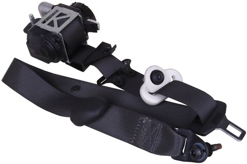 Bezpečnostný pás - predný, ľavý, čierny ES73-F611B68-AD