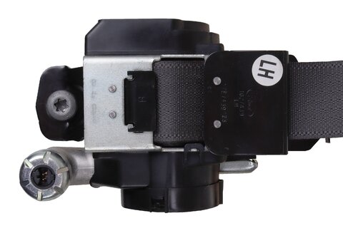 Bezpečnostný pás - predný, ľavý, čierny ES73-F611B68-AD