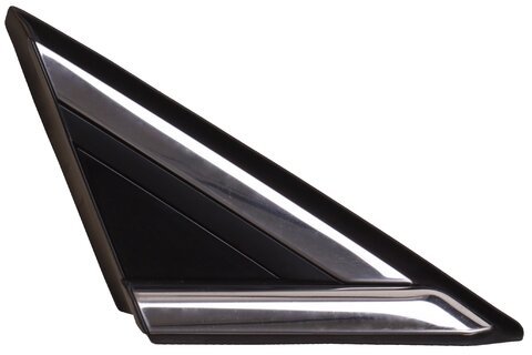 Kryt spätného zrkadla - pravý, trojuholník (chróm) DS73-F16004-BD