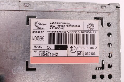 Autorádio (OC s MP3) 735543405