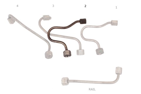 Trubička vstrekovanie paliva CF3 (valec 2)