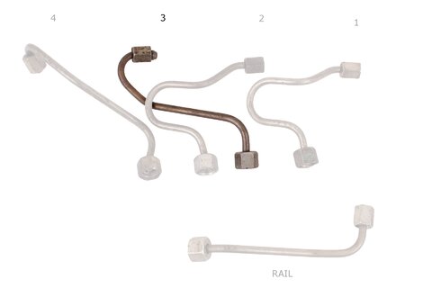 Trubička vstrekovanie paliva CF3 (valec 3)