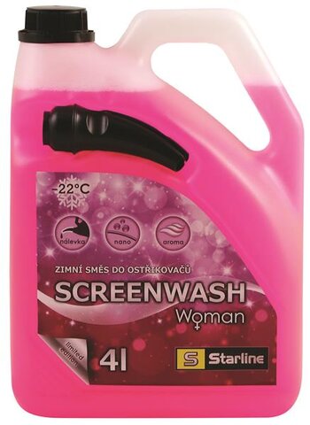 Screenwash WOMAN - 4 litre (-22°C) Limited edition