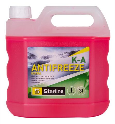 Nemrznúca zmes KA - 3 litre