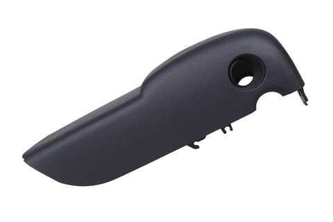 Kryt stĺpika riadenia spodný čierny 12E858559A