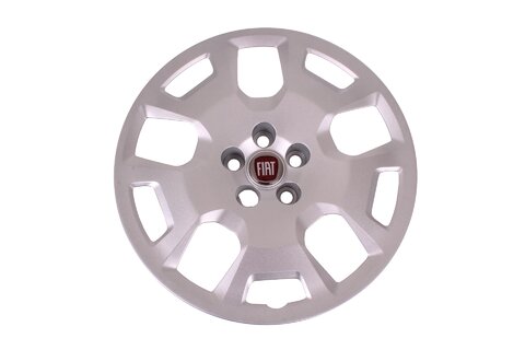 Pokrievka kolesa 16 palcov červený znak (1 ks)