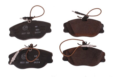 Brzdové doštičky predné