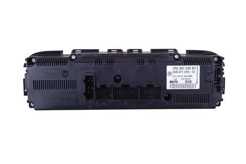 Panel ovládania automatickej klimatizácie 7P6907040BT