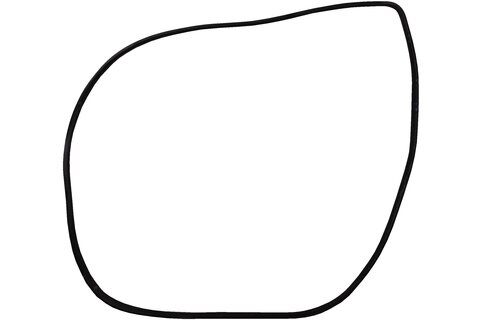 Tesnenie predných dverí (ľavé, vnútorné, hatchback / combi) 82110A6000