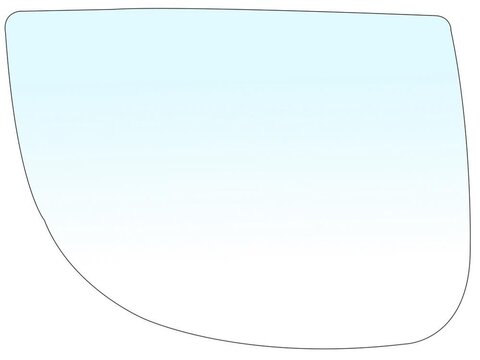 Sklo spätného zrkadla ľavej dolnej DAILY 14-