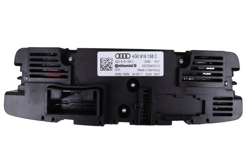 Panel ovládania automatickej klimatizácie zadnej (bez výhrevu sedadiel) 4G0919158M