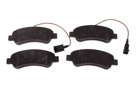 Brzdové doštičky zadné sa senzorem2014-