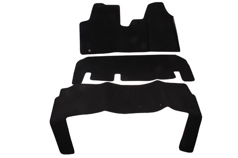 Textilné koberčeky sada pre 9 sedadiel - 3 ks