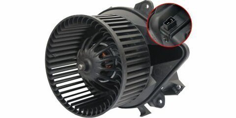 Vnútorný ventilátor kúrenia