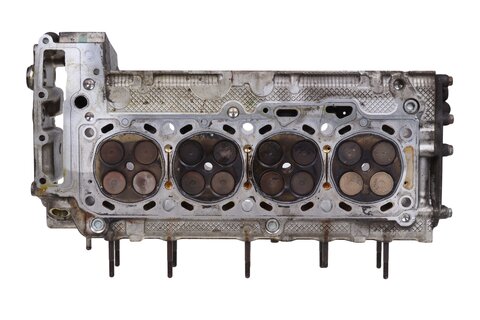 Hlava motora s ventilmi CNG