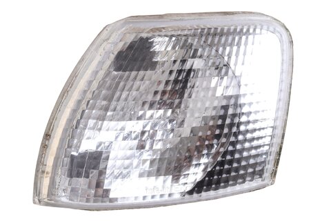 Blikač predný ľavý (biely) AFTERMARKET