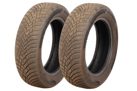 Súprava dvoch pneumatík - ZIMNÁ 185/60 R15 88T HANKOOK Wintericept RS3 (6,5 mm) rok 2022