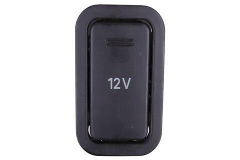 Zásuvka 12V batožinového priestoru čierna 4D4925071A6PS