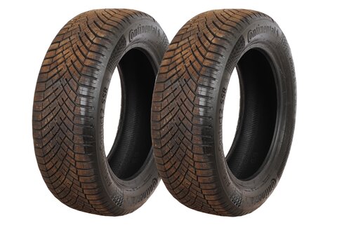 Súprava dvoch pneumatík CELOROČNÁ 205/55 R16 94V CONTINENTAL AllSeasonContact 2 SSR (7 mm) rok 2025