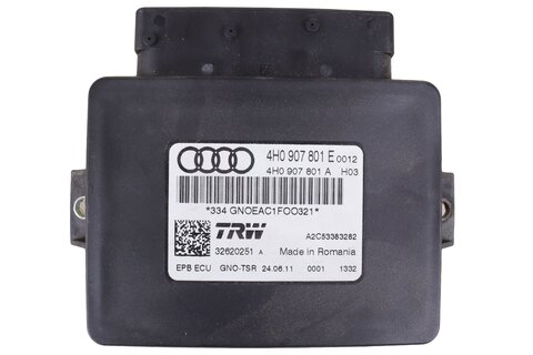 Elektronická riadiaca jednotka parkovacej brzdy 4H0907801E