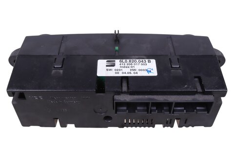 Panel ovládania automatickej klimatizácie 6L0820043E