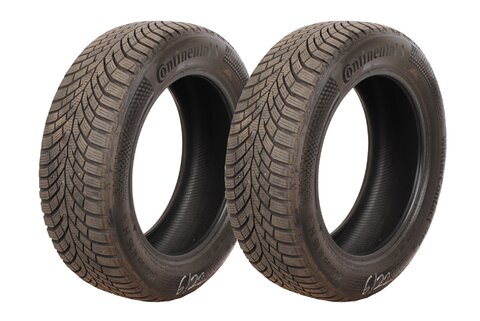 Súprava dvoch pneumatík ZIMNÁ 205/55 R16 91H CONTINENTAL WinterContact TS870 (6 mm) rok 2022
