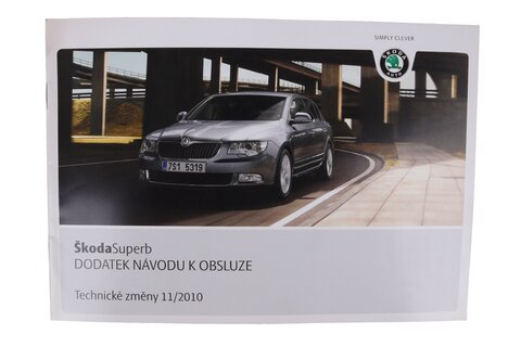 Dodatok návodu na obsluhu SUPERB 2 3T0012025NT
