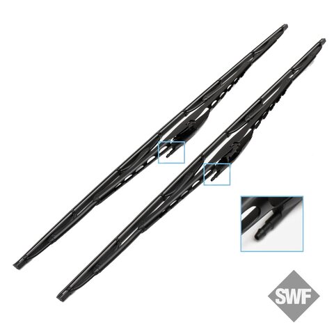 Sada stieračov s ostrekovačmi 2x650 mm