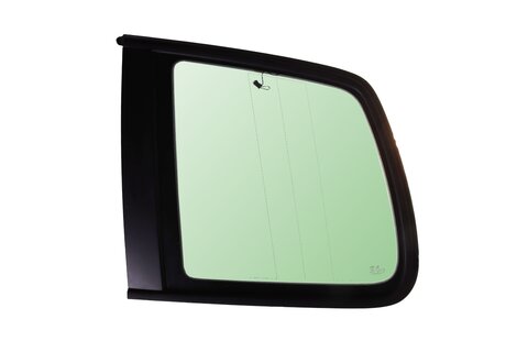 Sklo bočné zadné ľavé zelené s anténou 1T0845041 AF/AB/R
