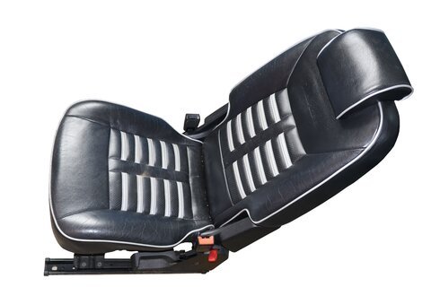 Sedadlo druhého radu kože stred čierna + biela 6M21-R60028-FJ1EBT