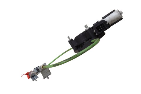 Sťahovací mechanizmus dverí s motorom 6 pin zadný pravý 51899292