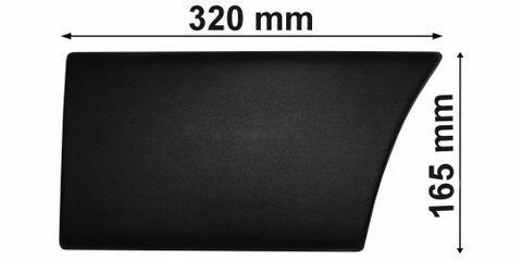 Lišta bočné pred okolo - dlhý / stredný rázvor ľavá L