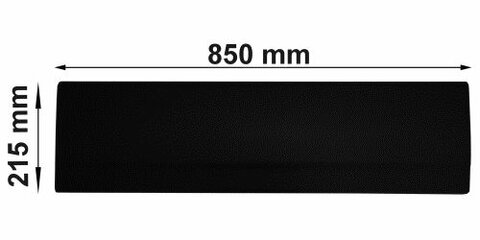 Plast na zadné dvere ľavý L