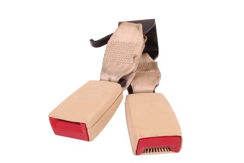 Zámok bezpečnostného pásu zadnej centrálnej béžový