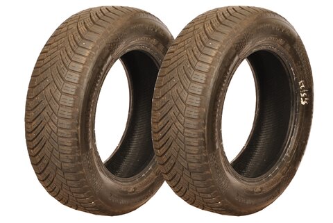 Súprava dvoch pneumatík CELOROČNÁ 195/65 R15 95V CONTINENTAL AllSeasonContact 2 (5,5 mm) rok 2023
