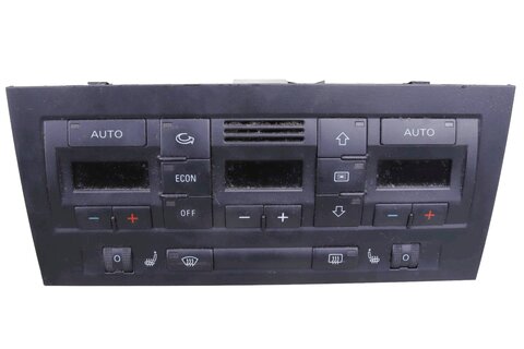 Panel ovládania automatickej klimatizácie (výhrev sedadiel) 8E0820043AB