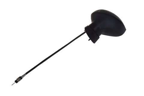 Spätné zrkadlo mechanické ľavé čierne 6J1857507