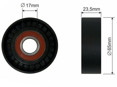 Napínacia kladka klinového remeňa