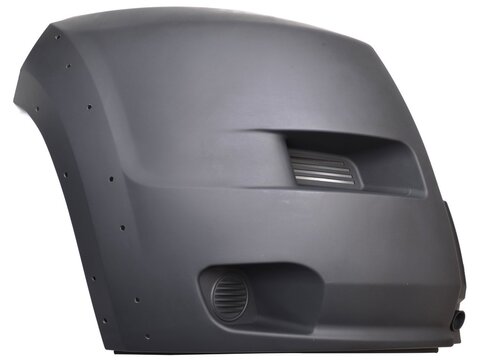 Roh predného nárazníka šedý pravý heavy