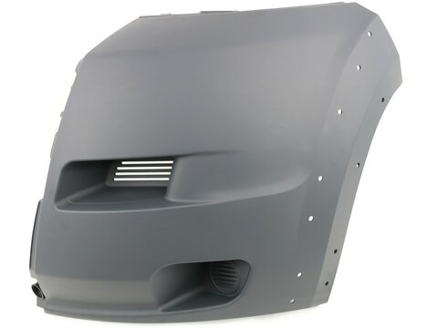 Roh predného nárazníka šedý ľavý heavy